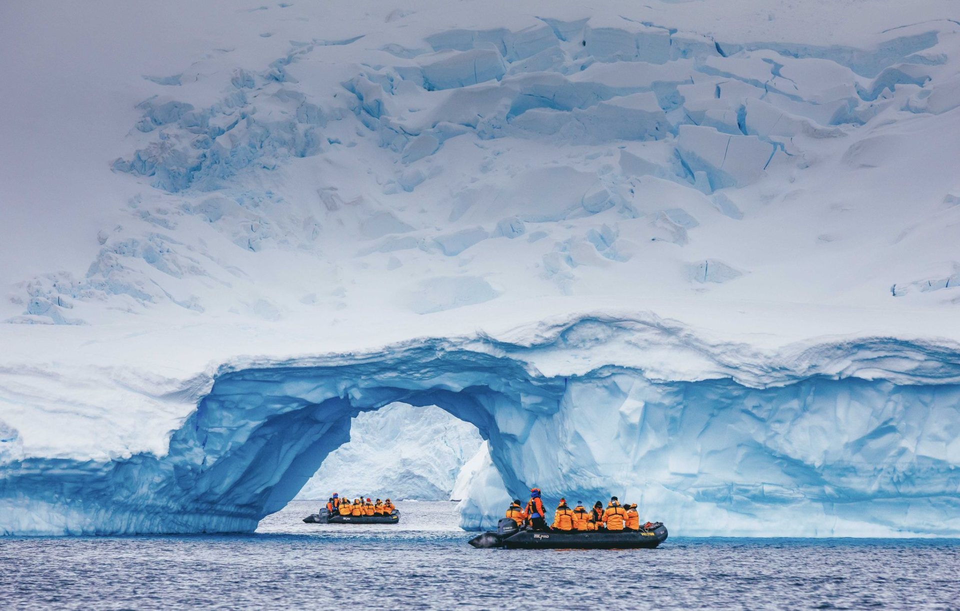 arctic zodiac, glacier travel, quark expeditions