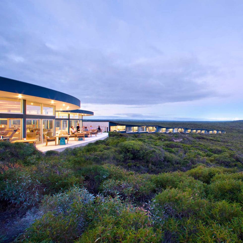Southern ocean lodge, australian wilderness, kangaroo island
