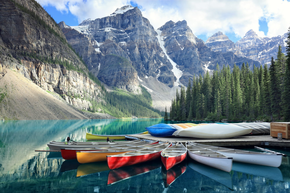 banff national park travel, rocky mountains travel, kayaking banff