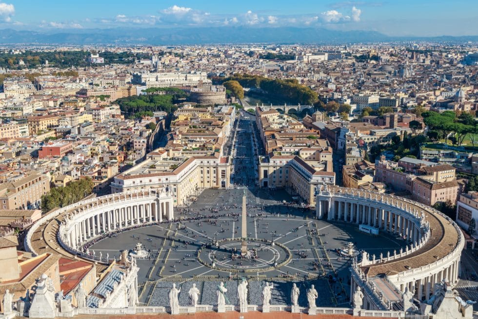 italy luxury travel, vatican city, st. peter's square
