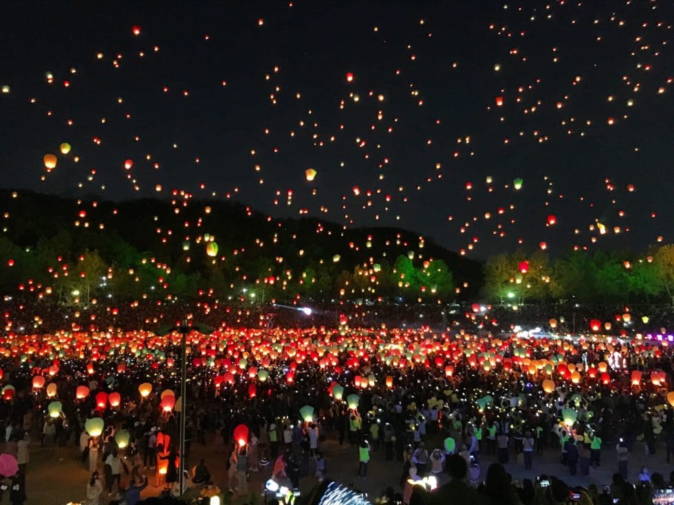 south korea luxury travel, lantern festival, daegu