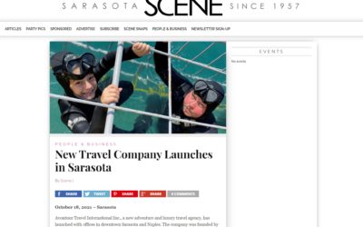 Avontuur In The News: Sarasota Scene Magazine